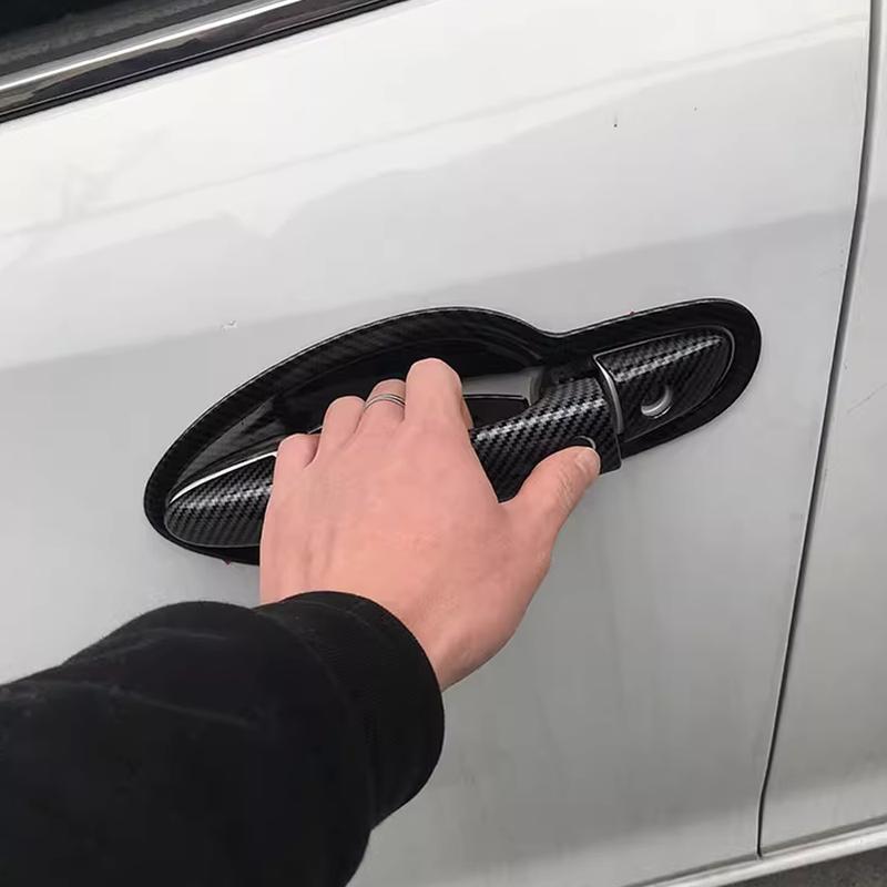For Mazda CX-5 KF 2017~2025 2018   LHD RHD Car Exterior Door Handle Protective Cover Anti-scratch Decorative Accessories