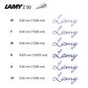 Lamy Fountain Pen Nib Silver Size: M (Medium) LZ50 SIL