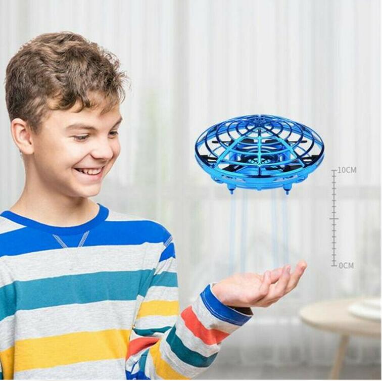 Flying Helicopter Mini Drone RC Drone Infraed Induction Aircraft Quadcopter Upgrade RC Toys For Kids
