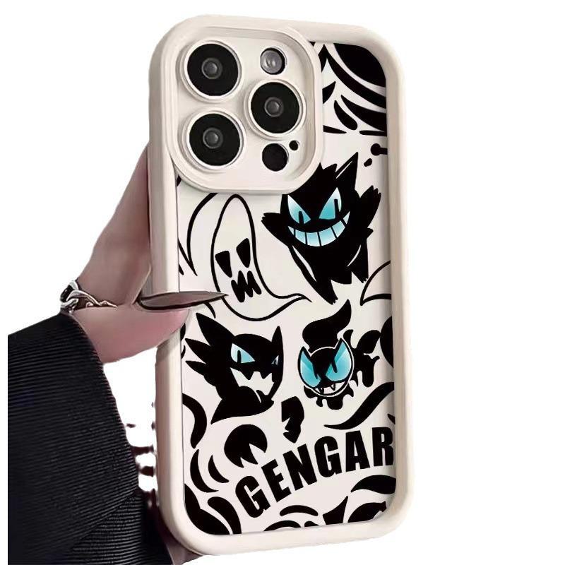 Cartoon iPhone Case: Anti-Fall Design for iPhone 12, 13, 14 Pro Max, and 15 Pro