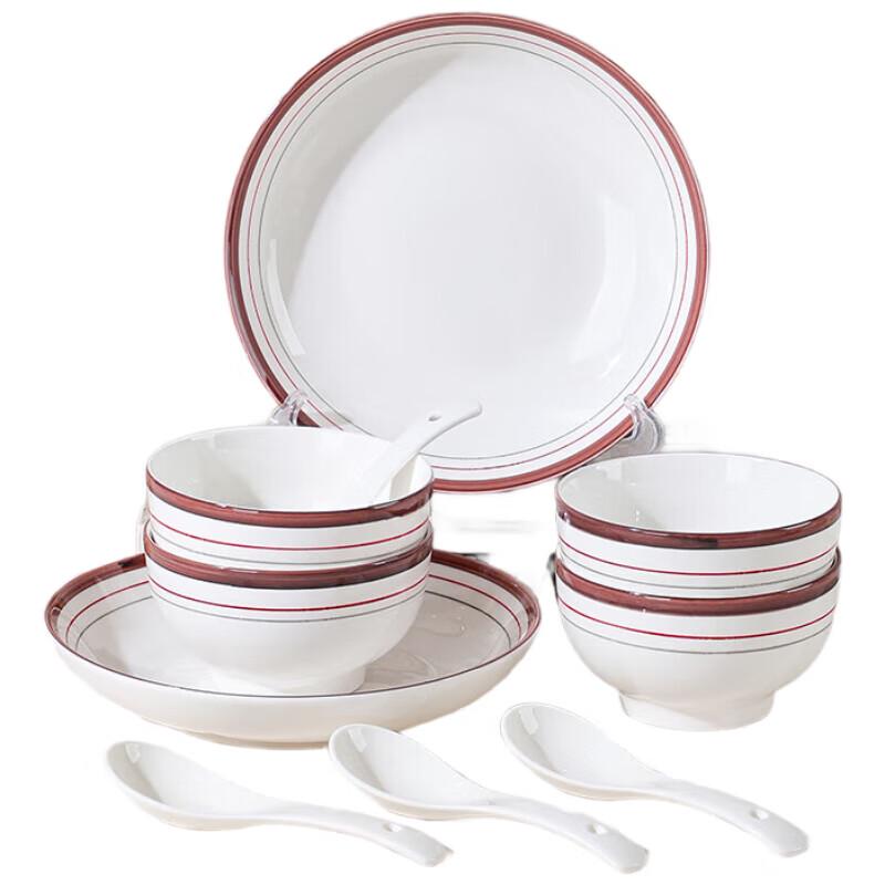 Tanghui Retro Chinese Ceramic Dinnerware Set