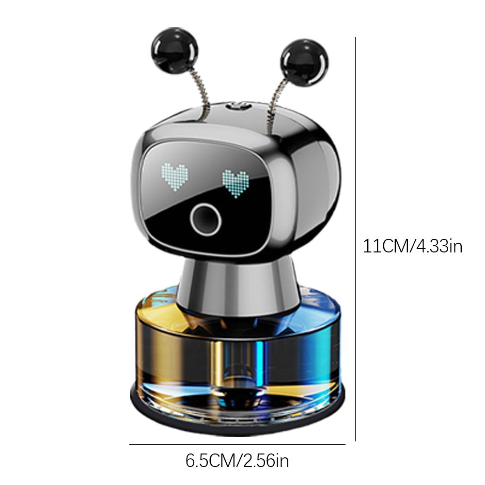 Robot do auta Montovaná inteligentní aromaterapie Dobíjecí osvěžovač vzduchu do auta Automatický aromaterapeutický difuzér Dekor do auta