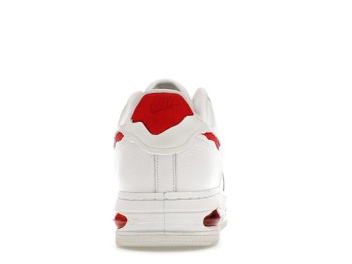 Nike Air Force 1 EVO Low White University Red - HF3630-100