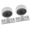 2PCS Stanchion Hand Rail Fitting 316 Stainless Steel Mirror Polishing Rustproof for Boat Yacht Marine