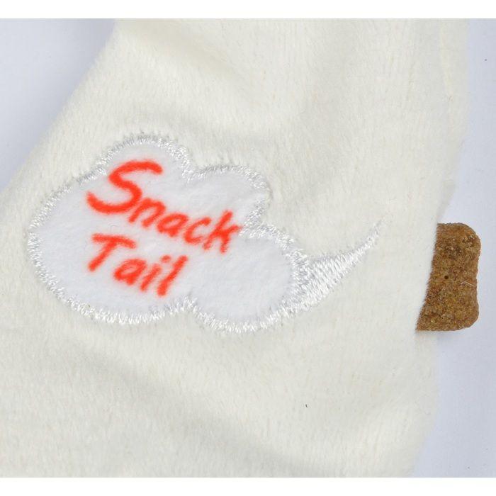 Jouet peluche - Eco-responsable - Vache - 45 x 18.5 x 7 cm - Pour chien - Friandises à cacher