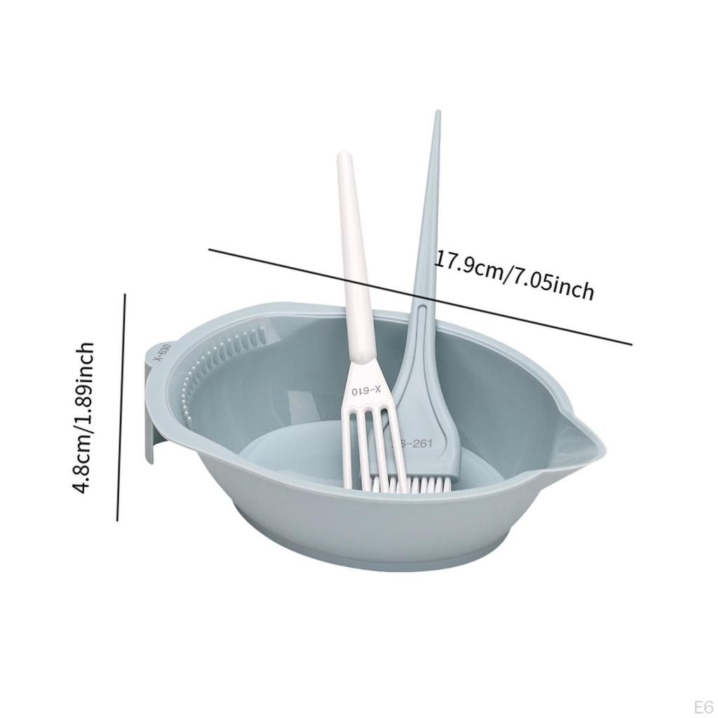 Hair Coloring Tool ,Hair Dye Kit ,Professional DIY Color Silicone Salon Tool, Tinting Bowl