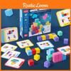 Logic Cubes Wooden Building Blocks For 6-year-olds Educational Toy For Early Learning Skills