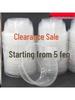 ZISIZ Disposable Plastic Bowls Set