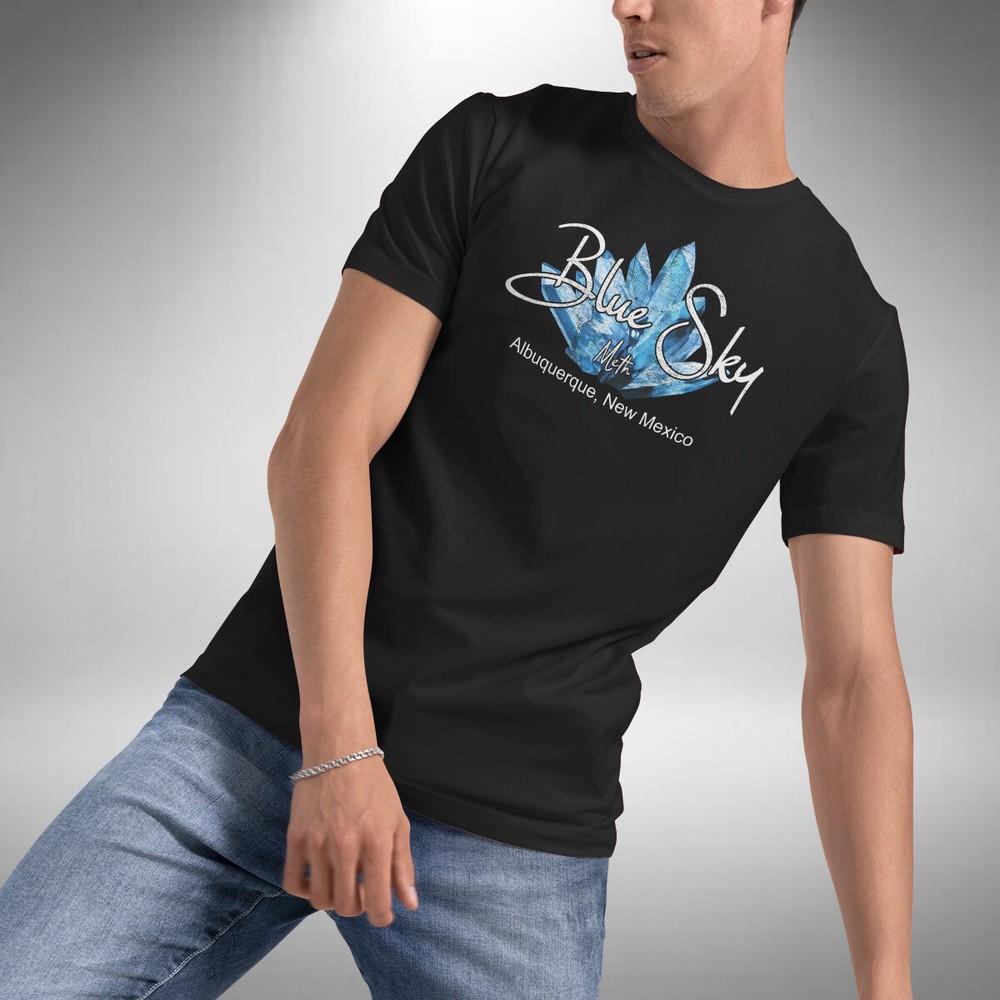 

Breaking Bad Inspired T-Shirt Funny Blue Sky Crystal Meth Small to 5XL S