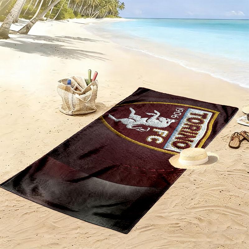Celtic Logo Print Beach Towel, Large Soft Quick Dry Towel for Beach Camping Swimming
