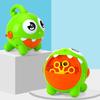 Automatic Bubble Machine Cordless Cartoon Shaped Bubble Maker & Blower USB Rechargeable Baby Bath Toys For Kids