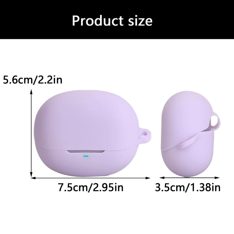 Headphone Cover Shockproof Wrap Case Antiscratch Guard Washable Silicone Housing Shell Enhances Grip Suitable for S8S AI