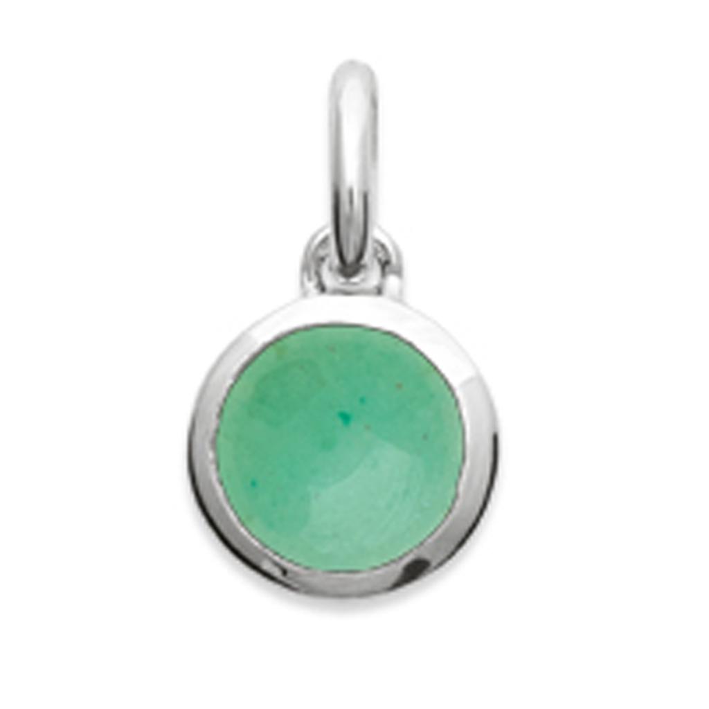 Les Trésors De Lily [Q6684] - Pendentif Argent 'Cléopatra' aventurine argenté (rhodié) - 8 mm