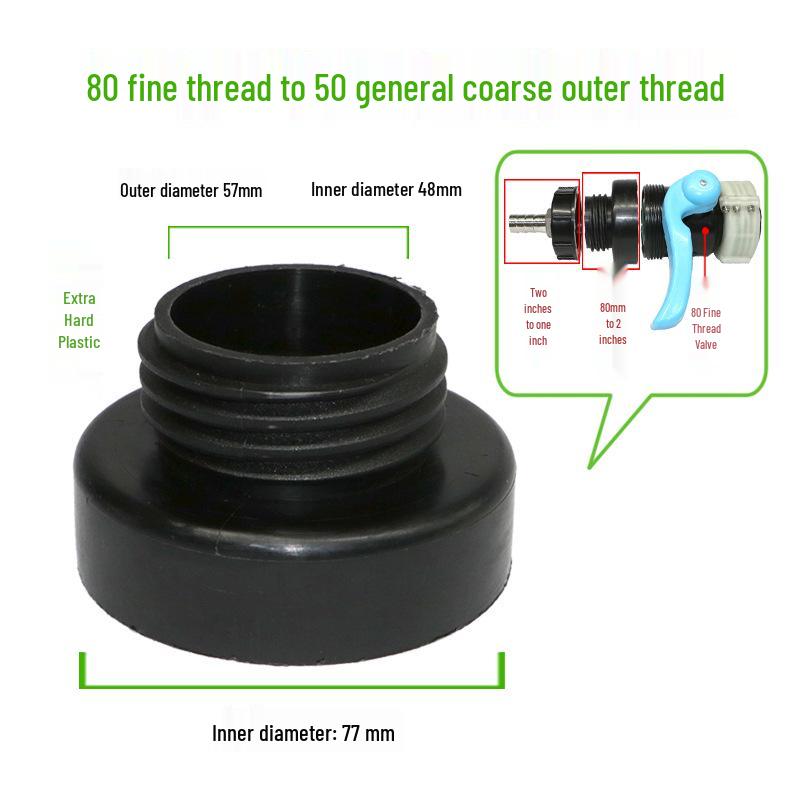 IBC Barrel C-Type Quick Connector Valve - 1", 1.5", & 2" Sizes Available