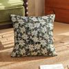 Garngefärbter Jacquard Kissenbezug 30X50/45X45cm Sofa Quadratisch Französischer Lendenkissenbezug Dekor Heim Dekorative Kissenhülle
