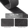 Cord Organizer Holder with Rotate Buckle Wire Manager Power Cord Management Nylon Heavy Cord Storage Straps for Cables Hoses