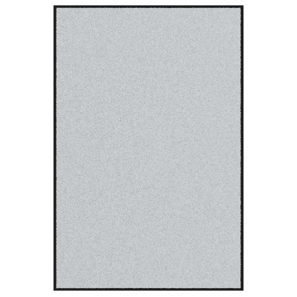 Doormat Gray and Black 120 x 180 cm 100percent  Polyamide