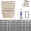 Storage Bags Multi-Pocket Handbag Cosmetic Organizer Inner Bag Insert Bag  Travel Accessory