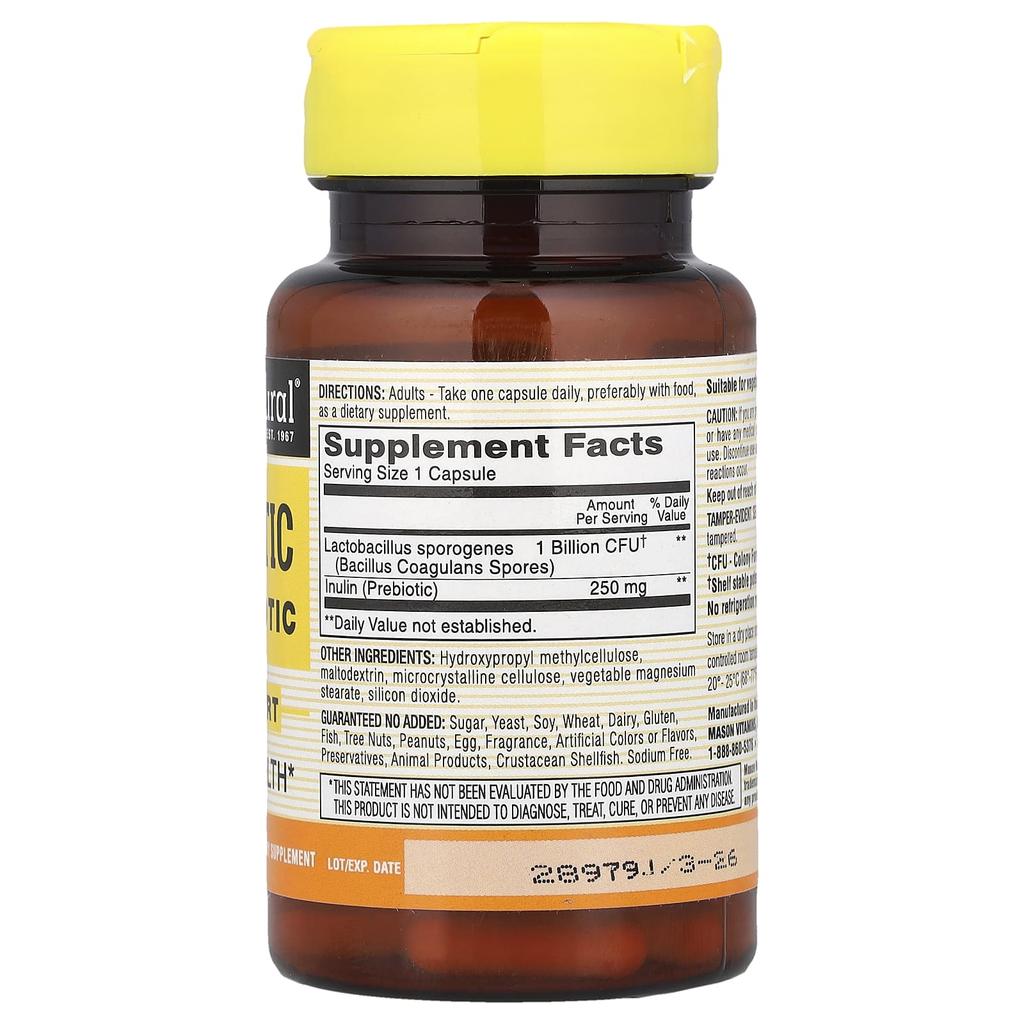 Probiotikum mit Präbiotikum, Gemüsekapseln 40