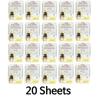 Face Mask Sheet Pearl Hydrating Essence Mask Pack Skin Care (10 Sheets and 2 Options) Korean Cosmetics