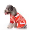 Christmas Pet Dog Outfit Four-Legged Costume Reindeer Santa Snowman Design Seasonal Holiday Apparel Small Medium Large Dogs