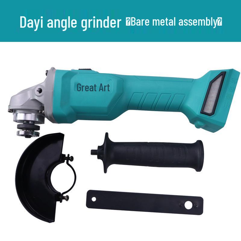 DaYi A7 850W Brushless Rechargeable Angle Grinder, Universal Lithium Battery, High Power Bare Tool