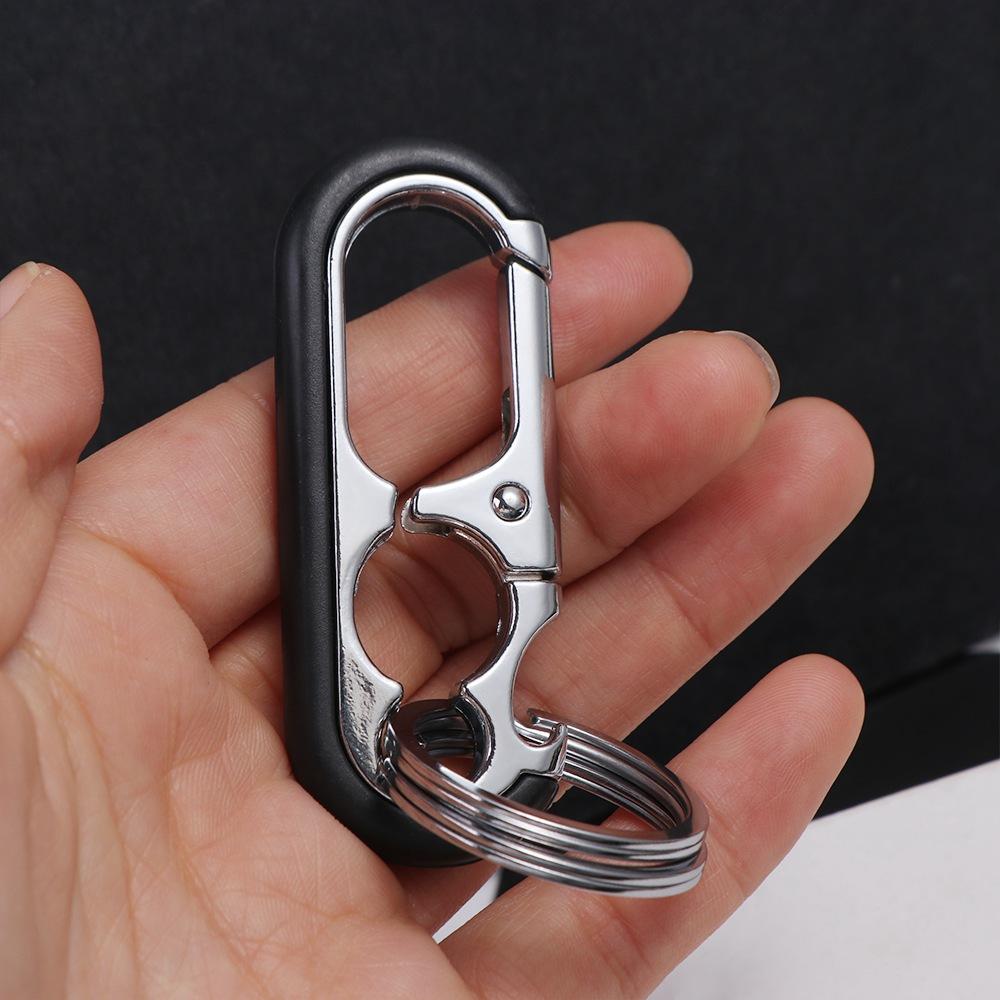 Bag Charms Key Ring Car Keychain Car Key Holder Double Ring  Keychain Bottle Opener Key Chain