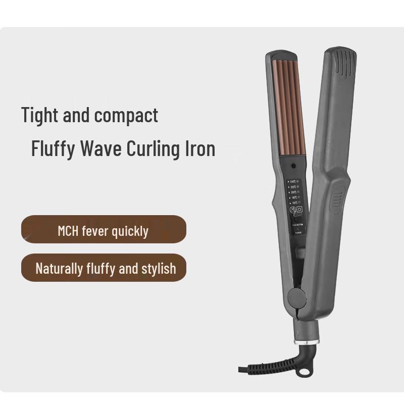 LISM Adjustable Temperature Hair Crimper