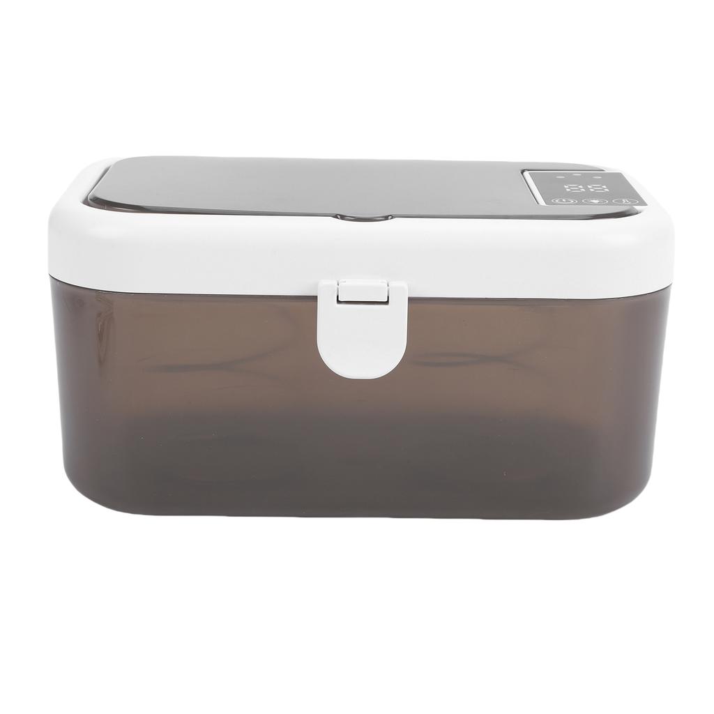 Baby Wipe Warmer Top Heating 80 Wipes Warmer Dispenser with Night Light 3 Temperature Settings for Baby Diaper Change Material PP