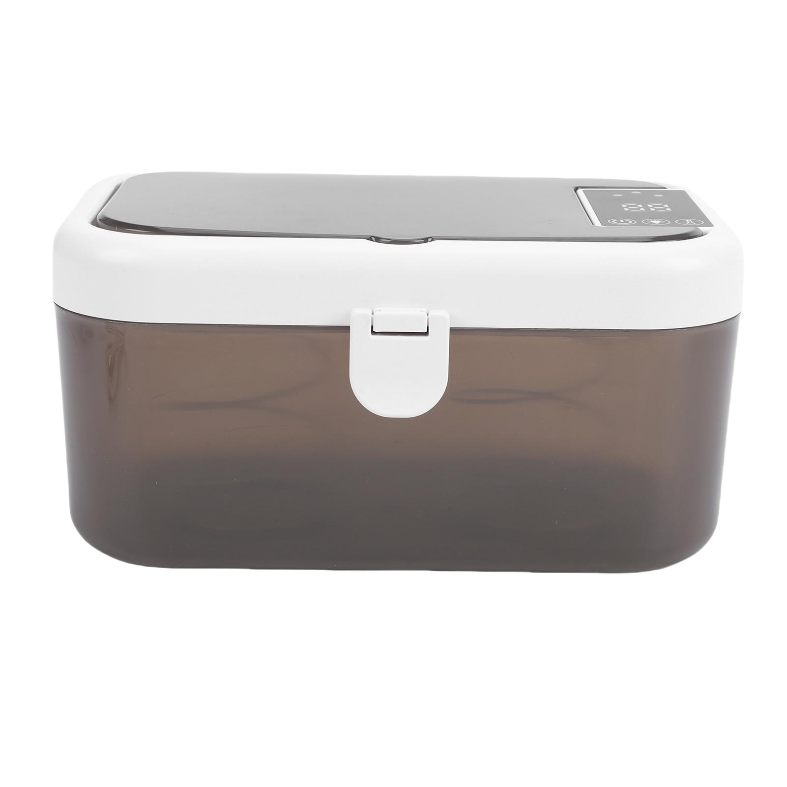 

Baby Wipe Warmer Top Heating 80 Wipes Warmer Dispenser with Spring Loaded Night Light 3 Temperature Settings