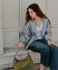 Depound Latte Bag Suede Medium [Olive]