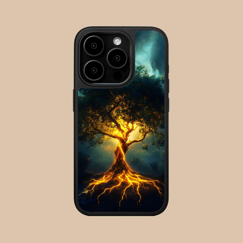 Husă telefon mobil Copacul Vieții Lumii pentru iPhone 17 16 15 14 13 12 11 Air Pro Max Plus Suprafață Mată Husă Colorată Husă Telefoane Mobile