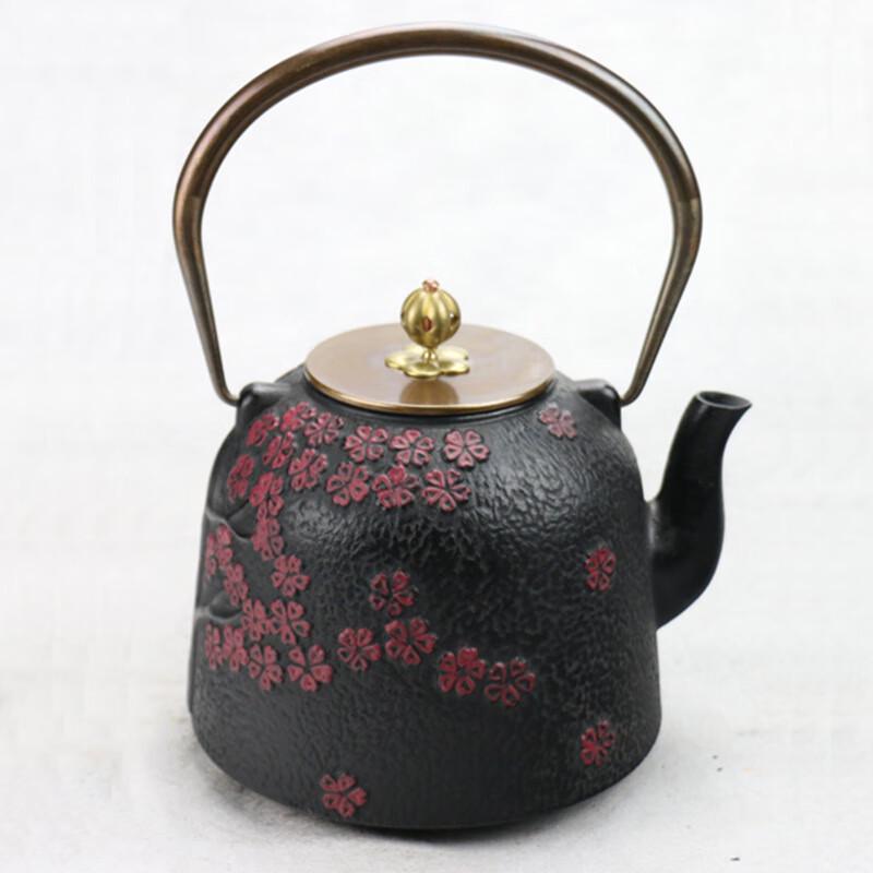 Bai Cheng Dao Thousand Cherry Blossoms Ceramic Tea Kettle, 1.4L