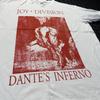 Reprint Joy Division Band Dante's Inferno 90s Basic Style White Unisex T-Shirt