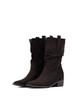 Saintsatin Ruen Western Mid-Calf Boots 2 Colors