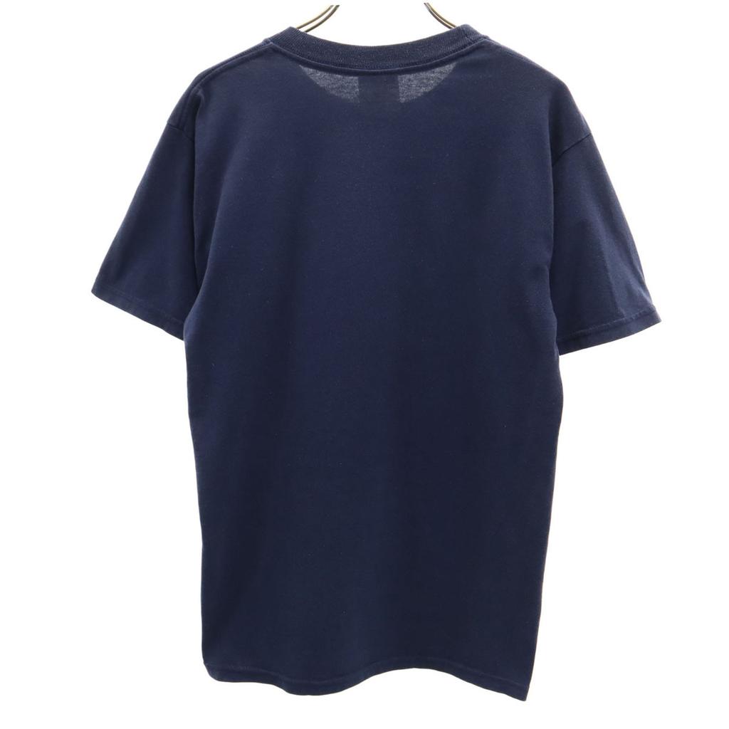JERZEES Young Eagles Short Sleeve T-shirt S Navy Men's Used