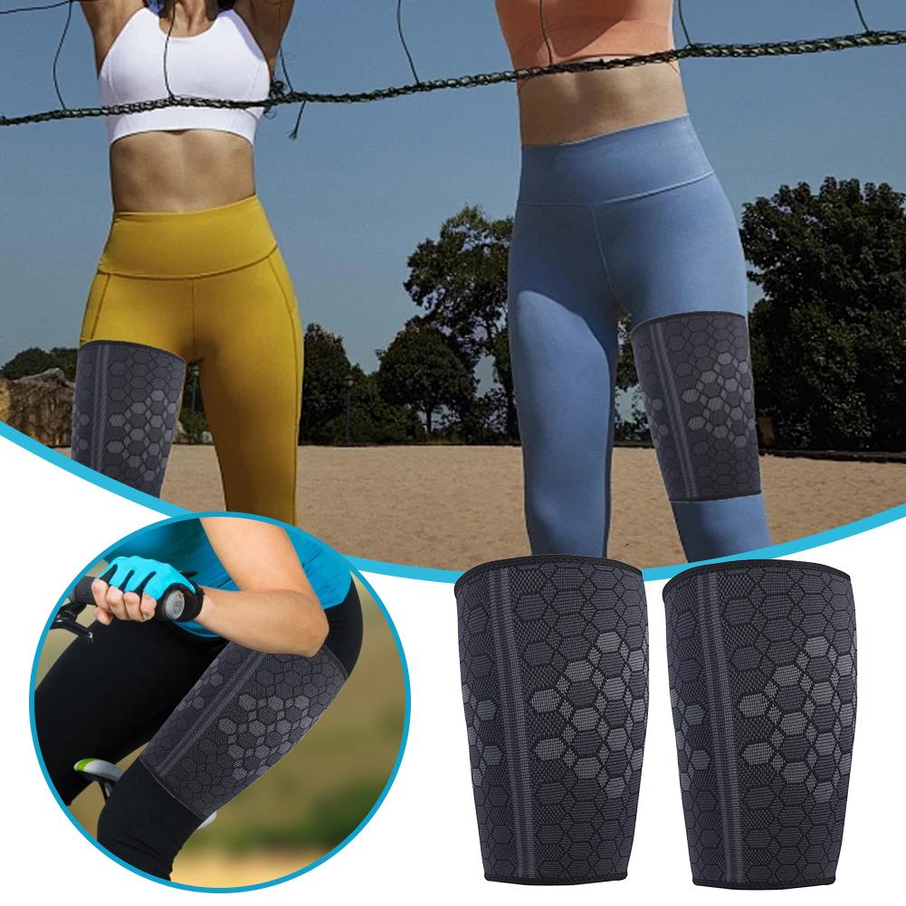 1 PC Thigh Compression Sleeves Joint Protection and Support for Running Sports Leg Pain Relief Leg Brace for Men and Women