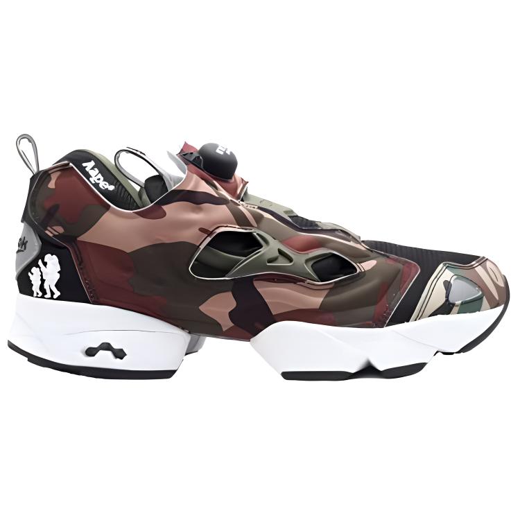 Pump Fury Aape x Reebok 'Camo Black White' V53879