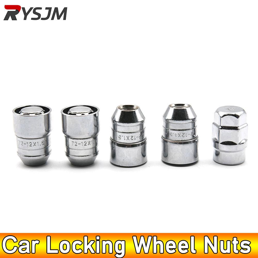 AD Car Wheel Lock Lug Nuts M12x1.5 Universal Tire Wheel Lock Anti-Theft Screw Lug Nuts Accessories For Toyota for Honda for Acur