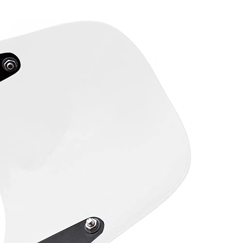 YUANYE Motorcycle Windshield 5-7 inch for Triumph Bonneville T100 T200, Modified Windshield, Clear Motorcycle Windshield