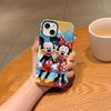 Disney phone case, double-layer protective cover, suitable for iPhone X/XS/SE/7/8/11/12/13/14/15/16/17 Pro Max Plus