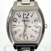 Polished Seiko Lukia Excellent Gold with White S2417 [Working Condition] Ladies' Watch, Radio-Controlled Solar, Condition, Dial