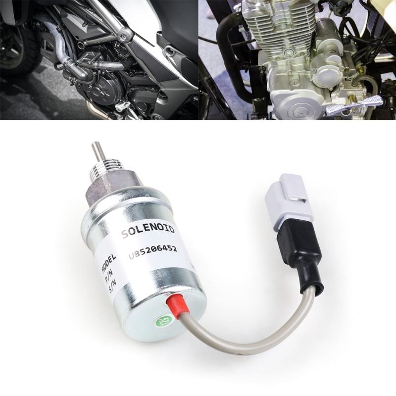 Automobile Shut Off Stop Solenoid Valves U85206452 for Perkins 402D 403D 404C