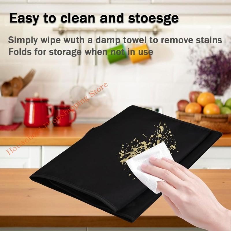 Heavy Duty Heat Resistant Electric Frying Pan Cover Waterproof Nylon Frying Pan Protector for Preventing Oil and Dust