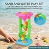 Kids Beach Toy Set Sand Timer And Water Wheel Combination Suitable For Multiple Sand Materials