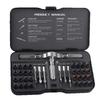 40-in-1 Multifunctional Magnetic Ratchet Screwdriver Set with High Hardness