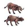 Export Simulation Forest Animal Model Solid Desert Mongolian Bimodal Camel Buffalo Sloth Model Ornament