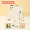 Magnetic Magnetic Whiteboard Desktop/Hang Double Sided Writing Board Multi Size Drawing/Writing/Message Memo Boards