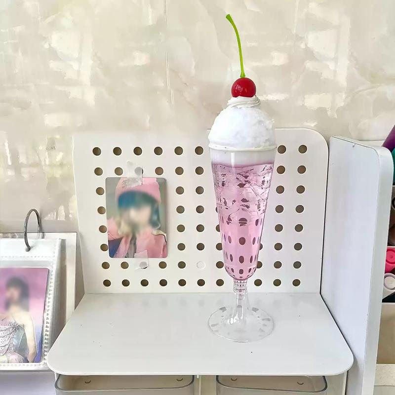 Showa Style Tea Ornaments Ancient Honeydew Melon Soda Jelly Cute Girl Dripping Glue Finished Product 2D Photo Props Green Gift