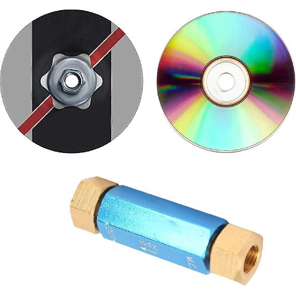 2lb Valve Brake Proportioning Valve 260‑3278 Aluminum Alloy Brake Pressure Check Valve for Disc 3/8‑24in